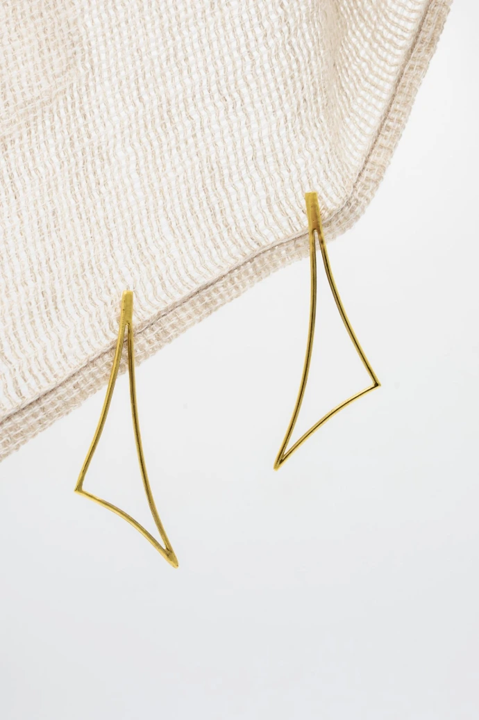 Boucles d'oreilles plaquées Or 18 carats