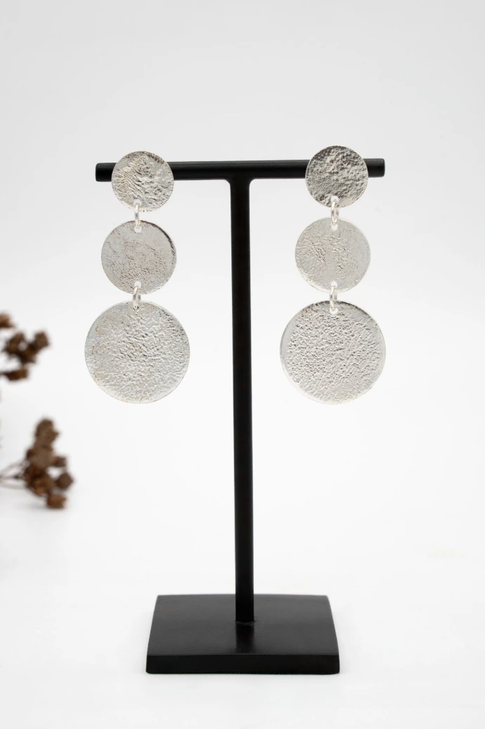 Boucles d'oreilles en Argent 925