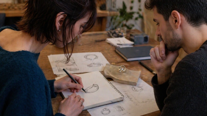 Création de bijoux sur-mesure Catherine Delire
